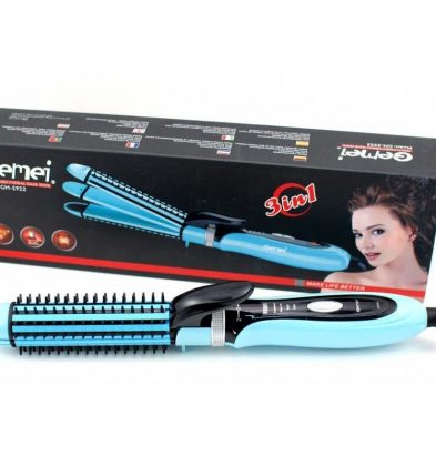 Placă de păr 3 in 1 cu funcție de ondulare, îndreptare sau creponare