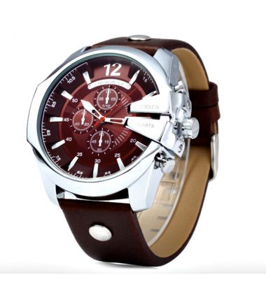 Ceas bărbătesc Curren Army Pilot Brown